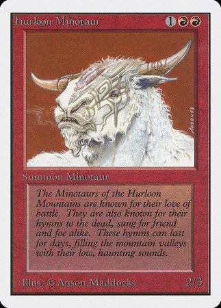 Hurloon Minotaur [Unlimited Edition] | Exor Games Summserside