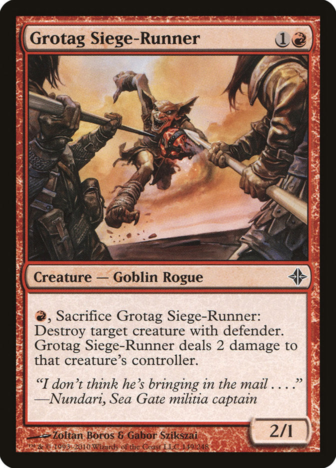 Grotag Siege-Runner [Rise of the Eldrazi] | Exor Games Summserside