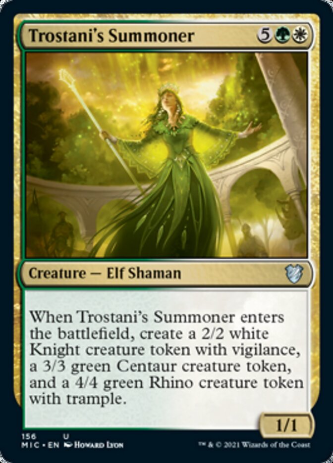 Trostani's Summoner [Innistrad: Midnight Hunt Commander] | Exor Games Summserside