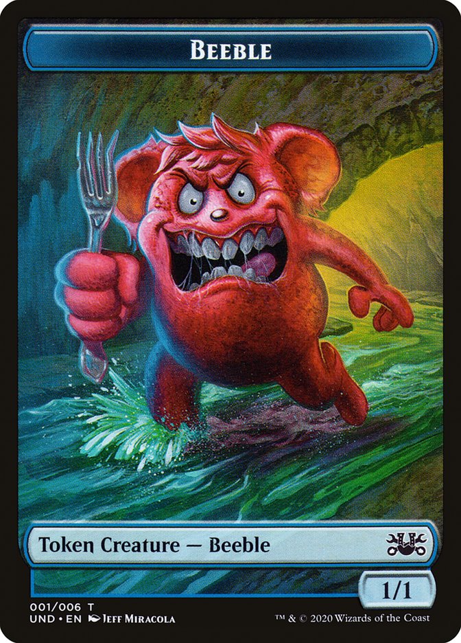 Beeble // Squirrel Double-sided Token [Unsanctioned Tokens] | Exor Games Summserside