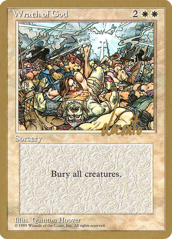 Wrath of God (Michael Loconto) [Pro Tour Collector Set] | Exor Games Summserside