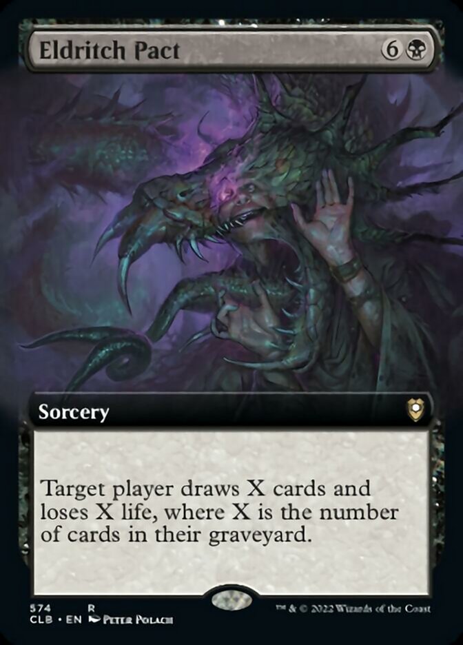 Eldritch Pact (Extended Art) [Commander Legends: Battle for Baldur's Gate] | Exor Games Summserside