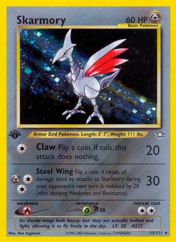 Skarmory (13/111) [Neo Genesis 1st Edition] | Exor Games Summserside