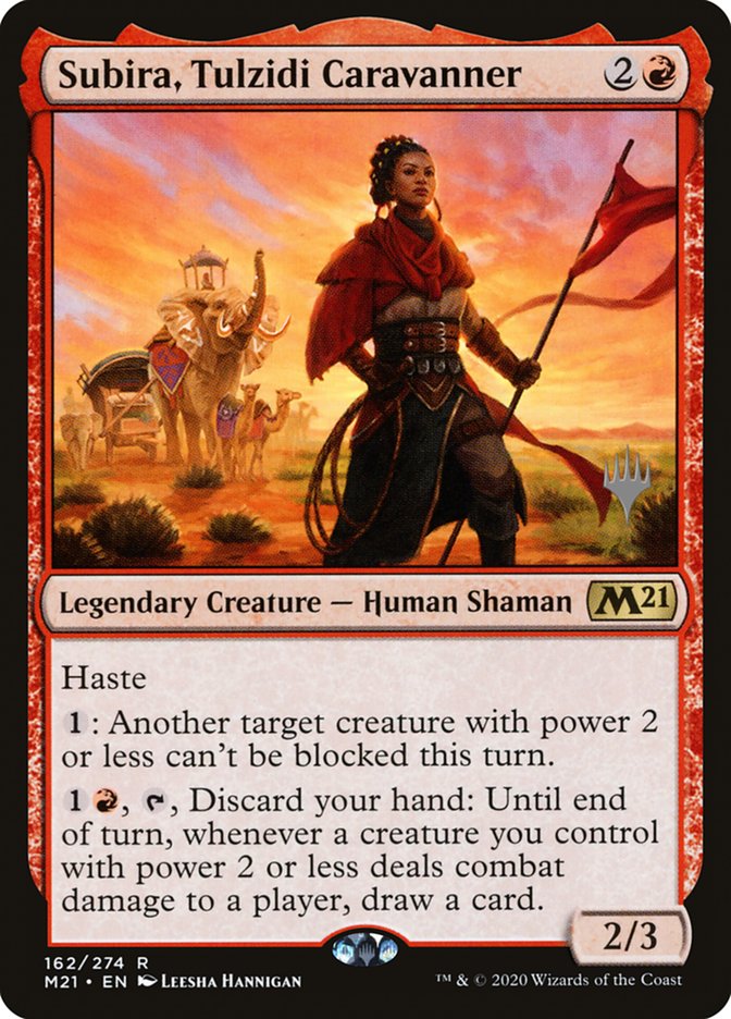 Subira, Tulzidi Caravanner (Promo Pack) [Core Set 2021 Promos] | Exor Games Summserside