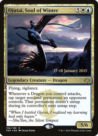 Ojutai, Soul of Winter [Fate Reforged Promos] | Exor Games Summserside