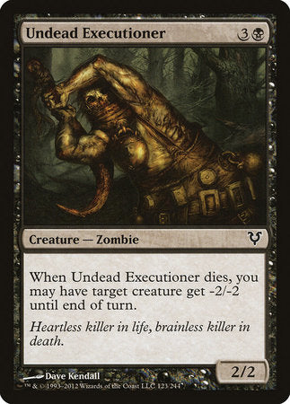 Undead Executioner [Avacyn Restored] | Exor Games Summserside