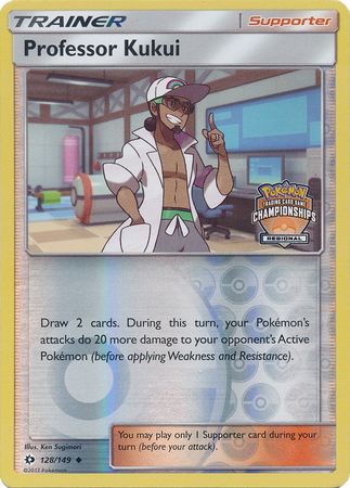 Professor Kukui (128/149) (Regional Championship Promo) [Sun & Moon: Base Set] | Exor Games Summserside