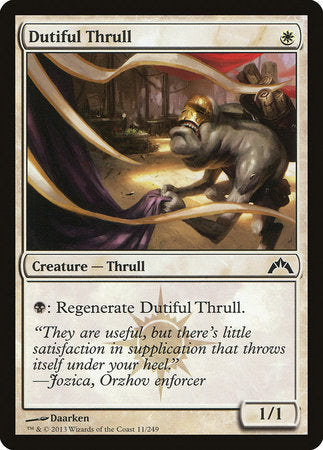 Dutiful Thrull [Gatecrash] | Exor Games Summserside