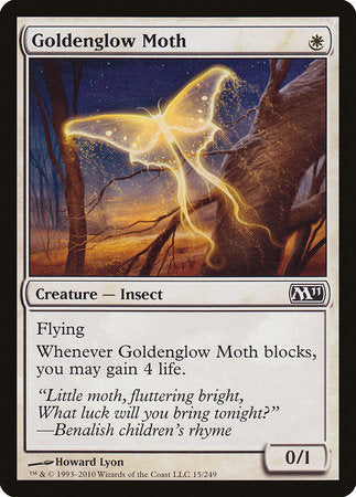 Goldenglow Moth [Magic 2011] | Exor Games Summserside