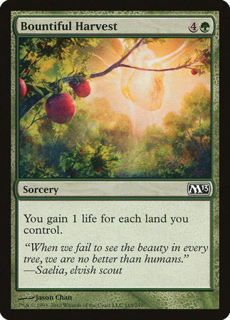 Bountiful Harvest [Magic 2013] | Exor Games Summserside