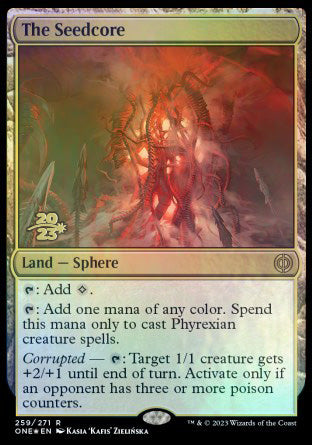 The Seedcore [Phyrexia: All Will Be One Prerelease Promos] | Exor Games Summserside