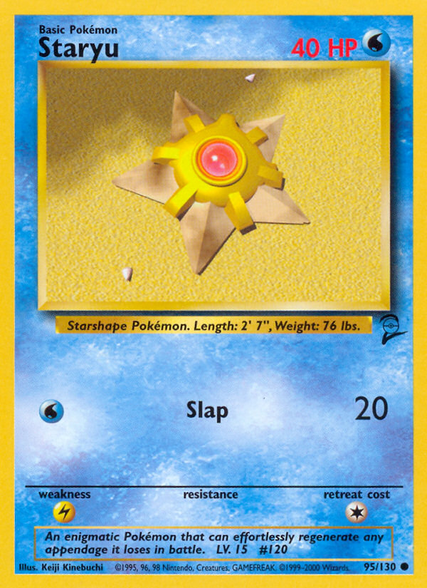 Staryu (95/130) [Base Set 2] | Exor Games Summserside