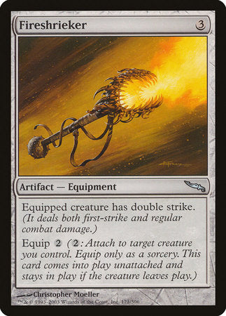 Fireshrieker [Mirrodin] | Exor Games Summserside