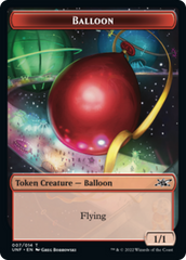 Teddy Bear // Balloon Double-sided Token [Unfinity Tokens] | Exor Games Summserside