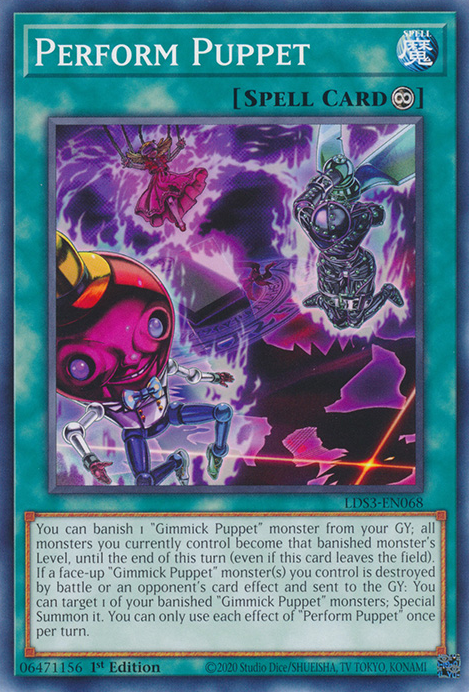Perform Puppet [LDS3-EN068] Common | Exor Games Summserside