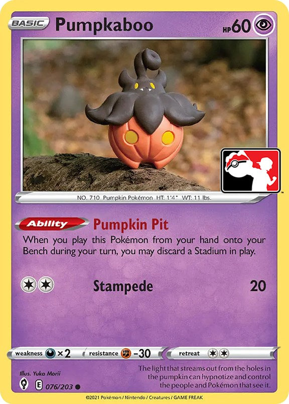 Pumpkaboo (076/203) [Prize Pack Series One] | Exor Games Summserside