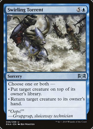 Swirling Torrent [Ravnica Allegiance] | Exor Games Summserside