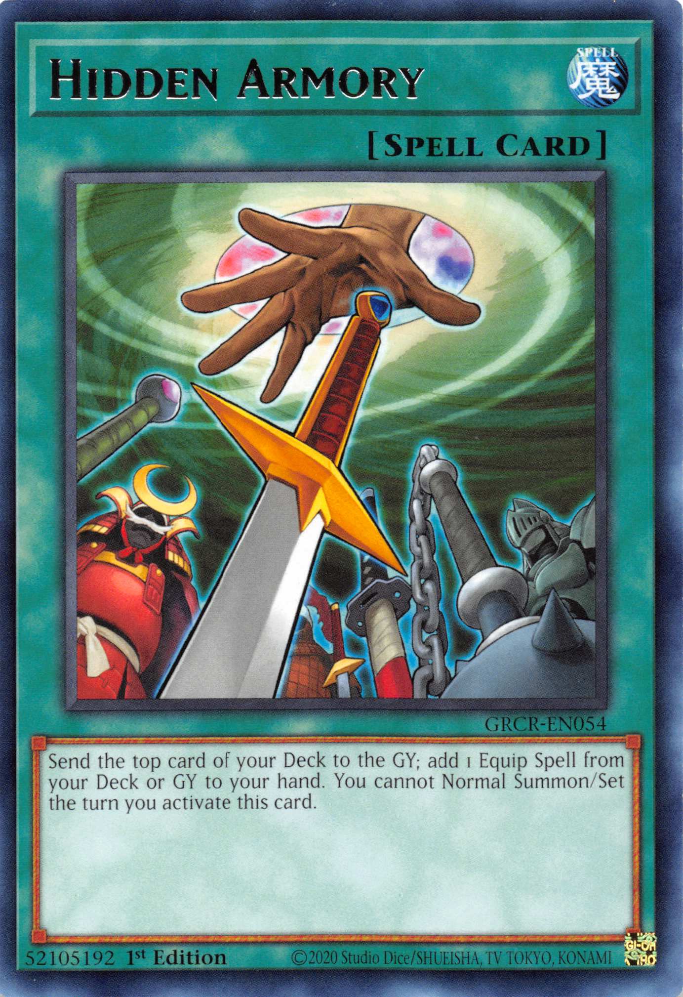 Hidden Armory [GRCR-EN054] Rare | Exor Games Summserside
