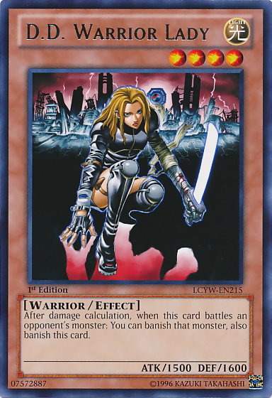 D.D. Warrior Lady [LCYW-EN215] Rare | Exor Games Summserside