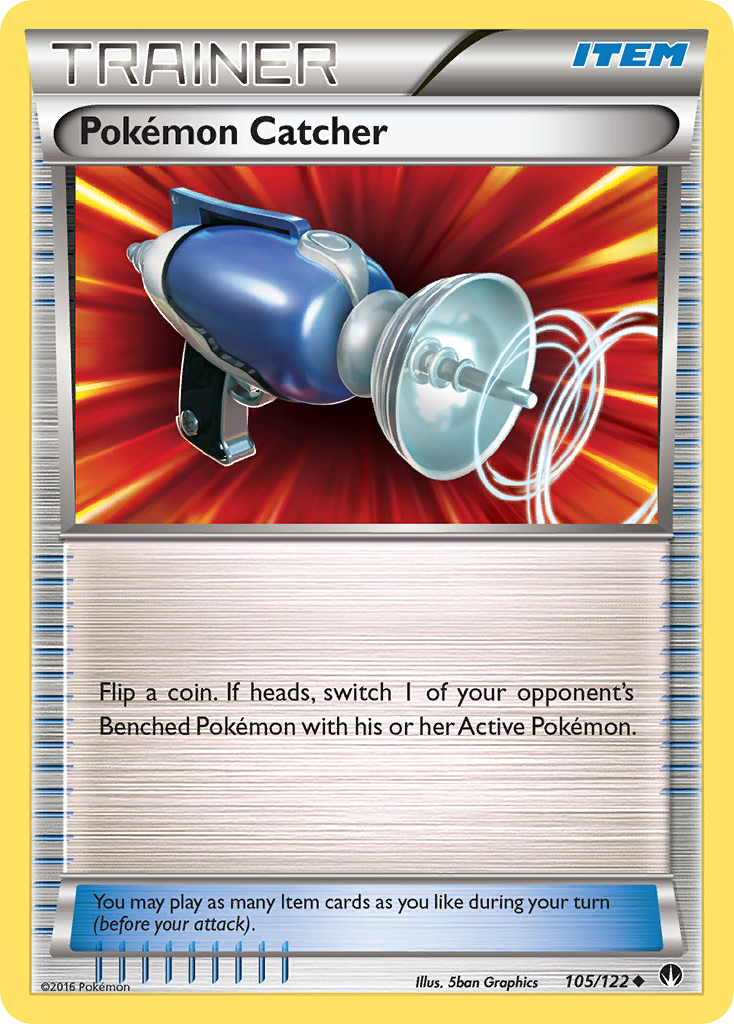 Pokemon Catcher (105/122) [XY: BREAKpoint] | Exor Games Summserside