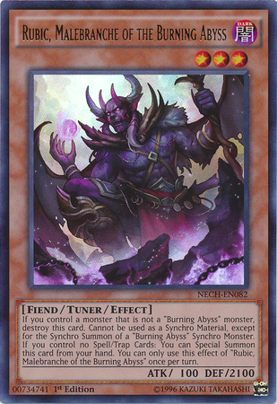 Rubic, Malebranche of the Burning Abyss [NECH-EN082] Ultra Rare | Exor Games Summserside