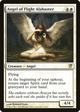 Angel of Flight Alabaster [Innistrad] | Exor Games Summserside