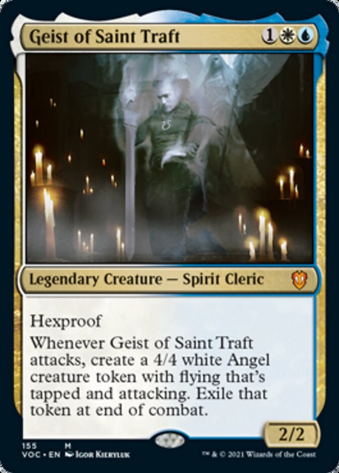 Geist of Saint Traft [Innistrad: Crimson Vow Commander] | Exor Games Summserside