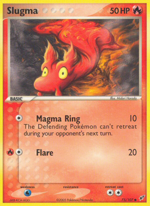 Slugma (75/107) [EX: Deoxys] | Exor Games Summserside