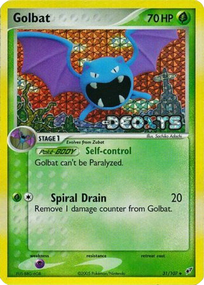 Golbat (31/107) (Stamped) [EX: Deoxys] | Exor Games Summserside