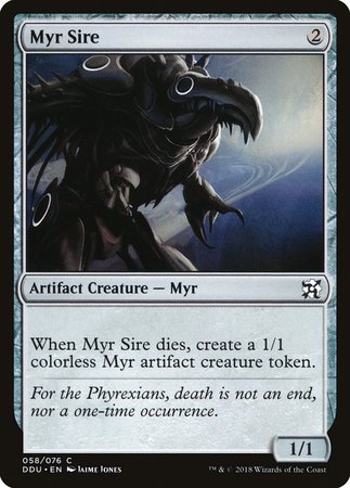 Myr Sire [Duel Decks: Elves vs. Inventors] | Exor Games Summserside