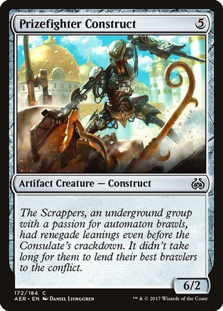 Prizefighter Construct [Aether Revolt] | Exor Games Summserside