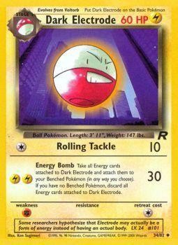 Dark Electrode (34/82) [Team Rocket Unlimited] | Exor Games Summserside