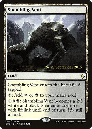 Shambling Vent [Battle for Zendikar Promos] | Exor Games Summserside