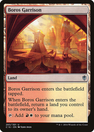 Boros Garrison [Commander 2016] | Exor Games Summserside