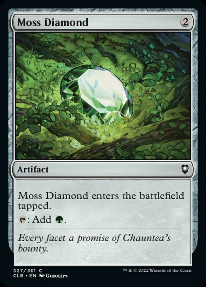 Moss Diamond [Commander Legends: Battle for Baldur's Gate] | Exor Games Summserside