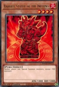 Barrier Statue of the Inferno [MAGO-EN113] Rare | Exor Games Summserside