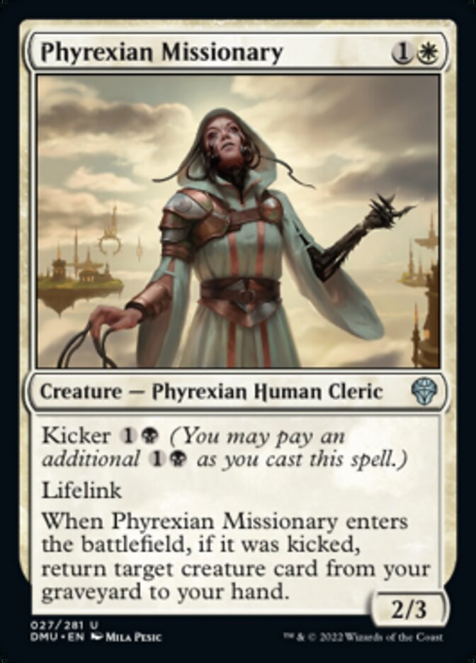 Phyrexian Missionary [Dominaria United] | Exor Games Summserside