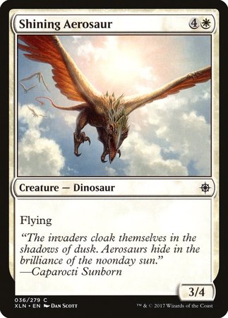 Shining Aerosaur [Ixalan] | Exor Games Summserside