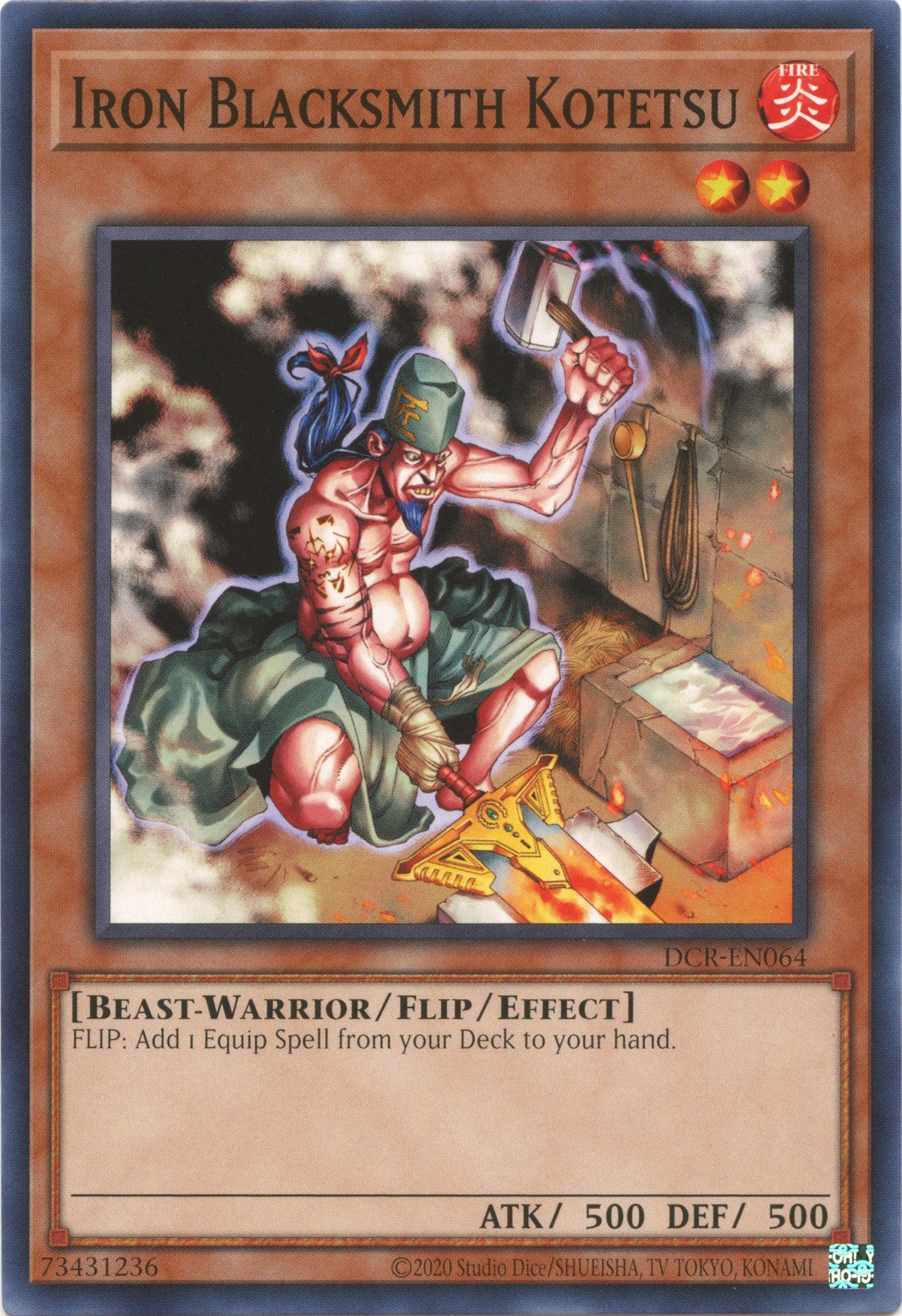 Iron Blacksmith Kotetsu (25th Anniversary) [DCR-EN064] Common | Exor Games Summserside