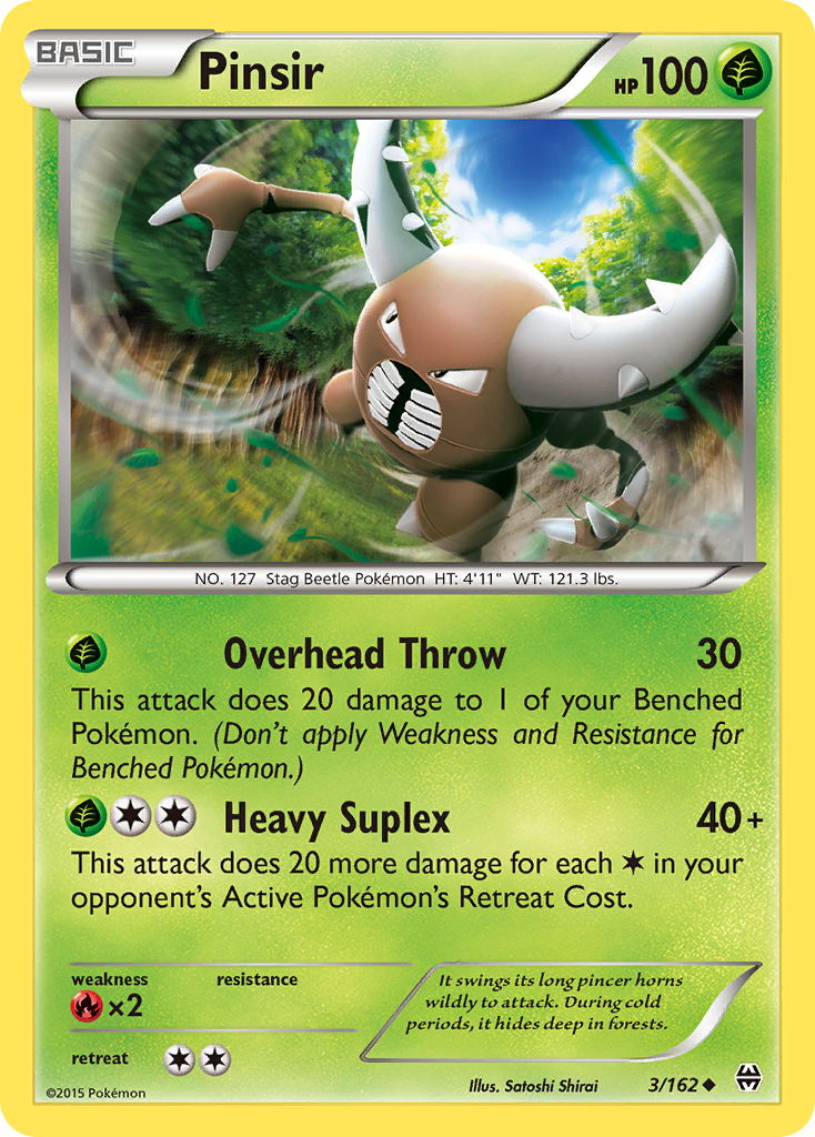 Pinsir (3/162) [XY: BREAKthrough] | Exor Games Summserside