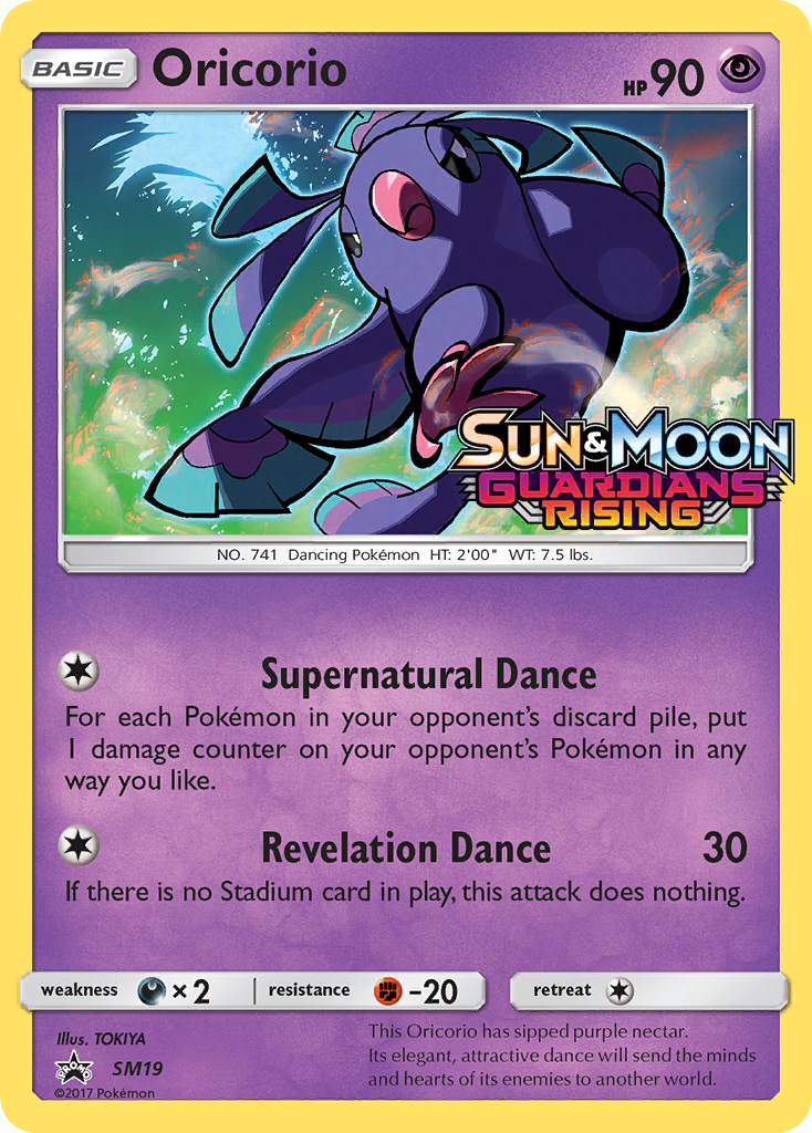 Oricorio (SM19) [Sun & Moon: Black Star Promos] | Exor Games Summserside