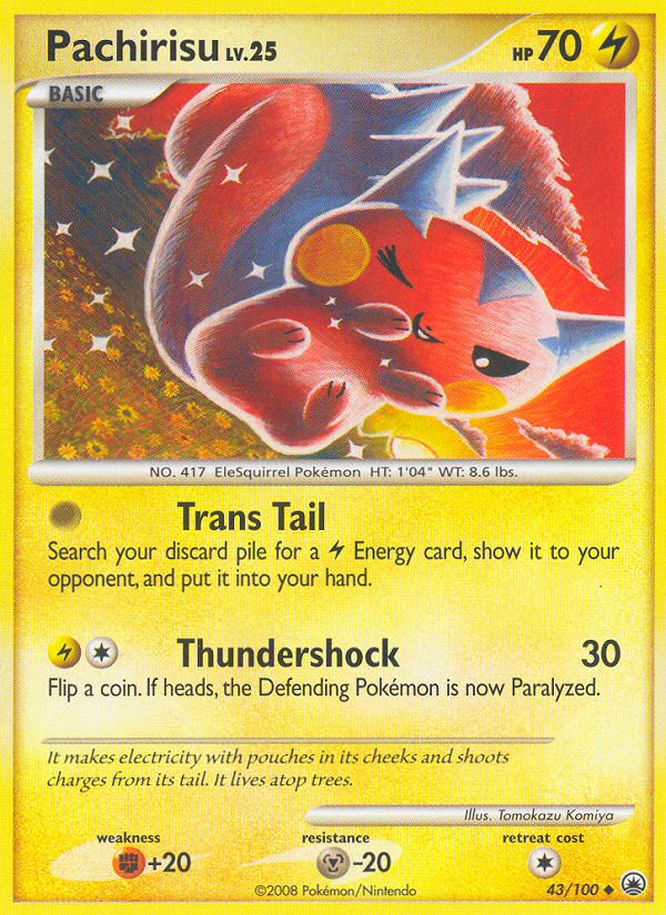 Pachirisu (43/100) [Diamond & Pearl: Majestic Dawn] | Exor Games Summserside