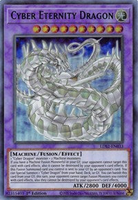 Cyber Eternity Dragon (Green) [LDS2-EN033] Ultra Rare | Exor Games Summserside