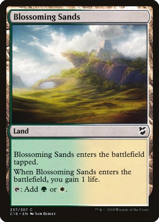 Blossoming Sands [Commander 2018] | Exor Games Summserside