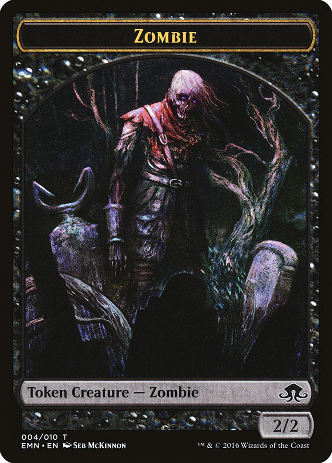 Zombie (004/010) [Eldritch Moon Tokens] | Exor Games Summserside