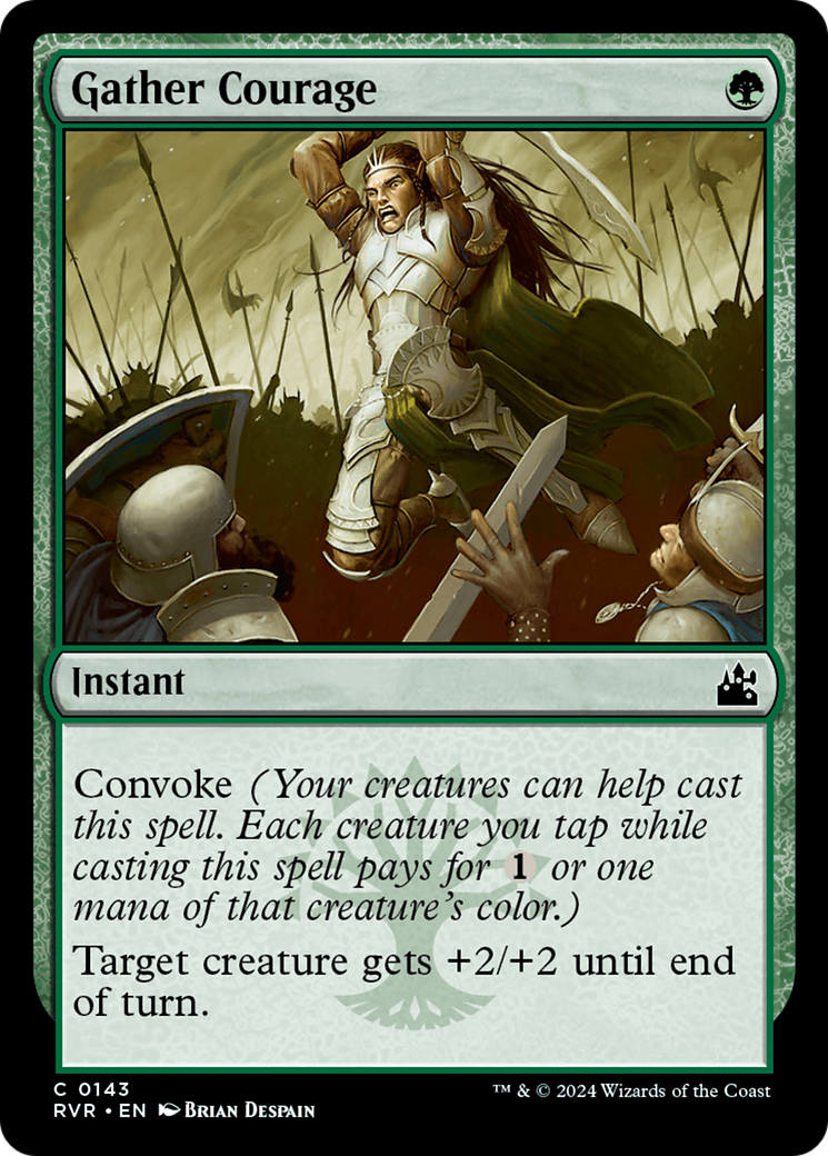 Gather Courage [Ravnica Remastered] | Exor Games Summserside