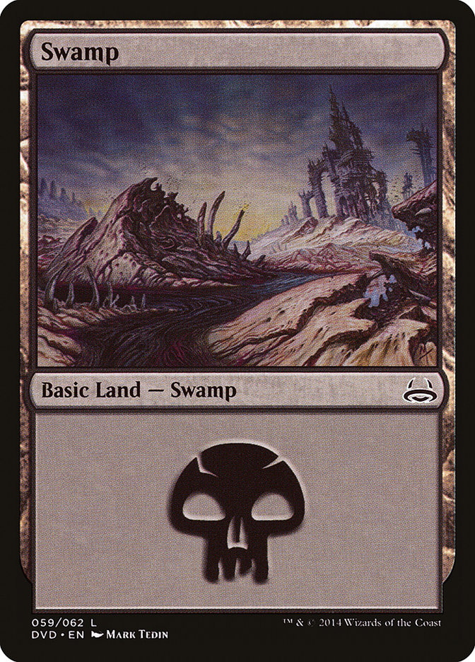 Swamp (59) (Divine vs. Demonic) [Duel Decks Anthology] | Exor Games Summserside