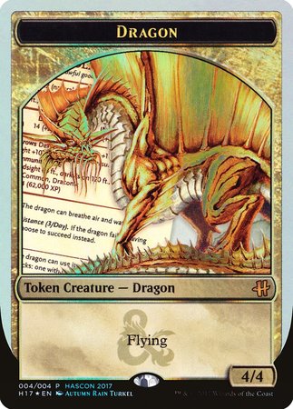 Gold Dragon Token [HasCon 2017] | Exor Games Summserside