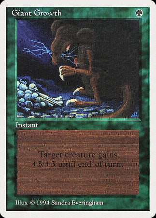 Giant Growth [Summer Magic / Edgar] | Exor Games Summserside