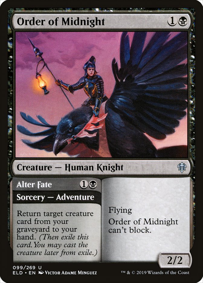 Order of Midnight // Alter Fate [Throne of Eldraine] | Exor Games Summserside